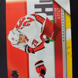 2020/2021 Upper Deck Extended 2005-06 Upper Deck Tribute T-14 Sebastian Aho Inzert