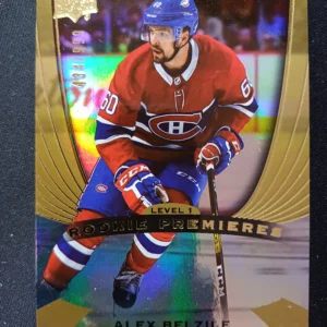 2020/2021 Upper Deck Trilogy Level 1 Rookie Premieres 61 Alex Belzile Inzert 434/999