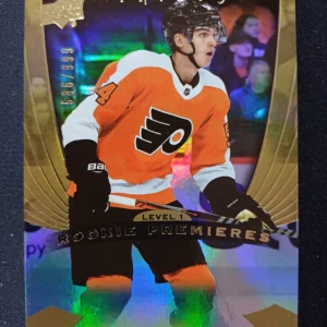 2020/2021 Upper Deck Trilogy Level 1 Rookie Premieres 67 Egor Zamula Inzert 586/999