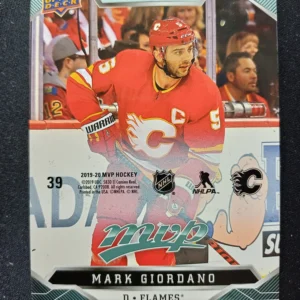 2019/2020 Upper Deck MVP Puzzle Back - Ovechkin 39 Mark Giordano Inzert