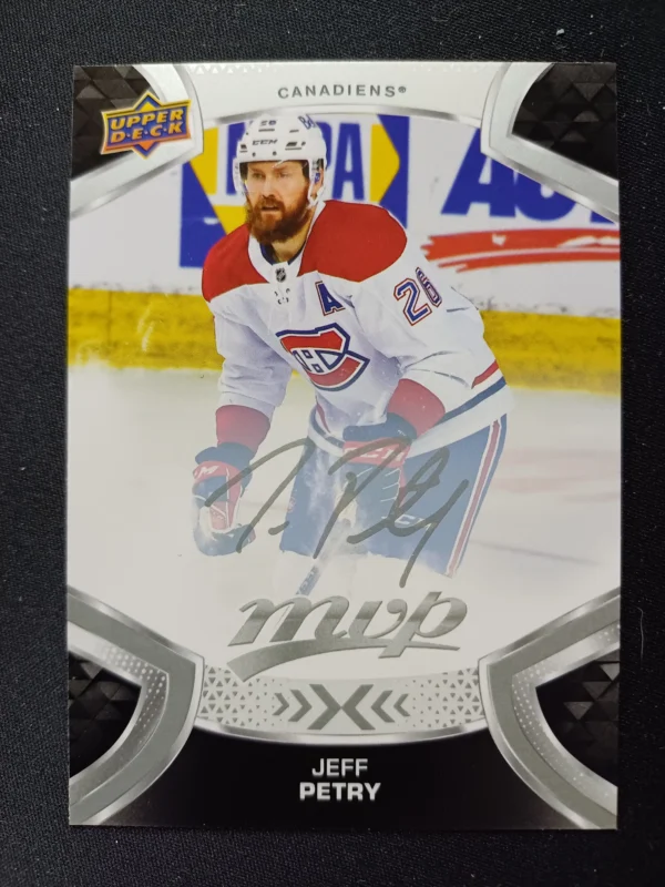 2021/2022 Upper Deck MVP Silver Script 42 Jeff Petry Paralel