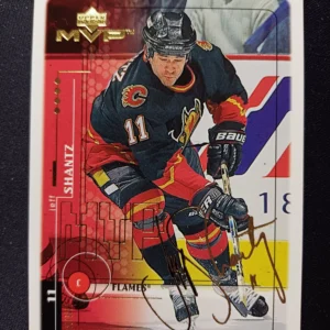 1998/1999 Upper Deck MVP Gold Script 33 Jeff Shantz Paralel 065/100