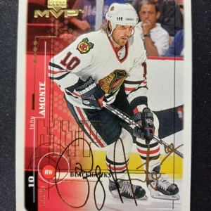 1998/1999 Upper Deck MVP Gold Script 45 Tony Amonte Paralel 021/100