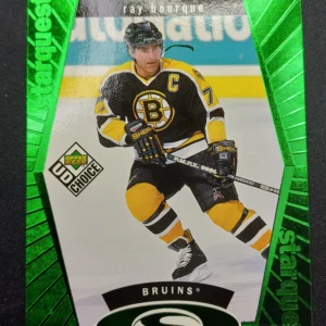 1998/1999 Upper Deck UD Choice Starquest Green SQ21 Ray Bourque Inzert | Paralel