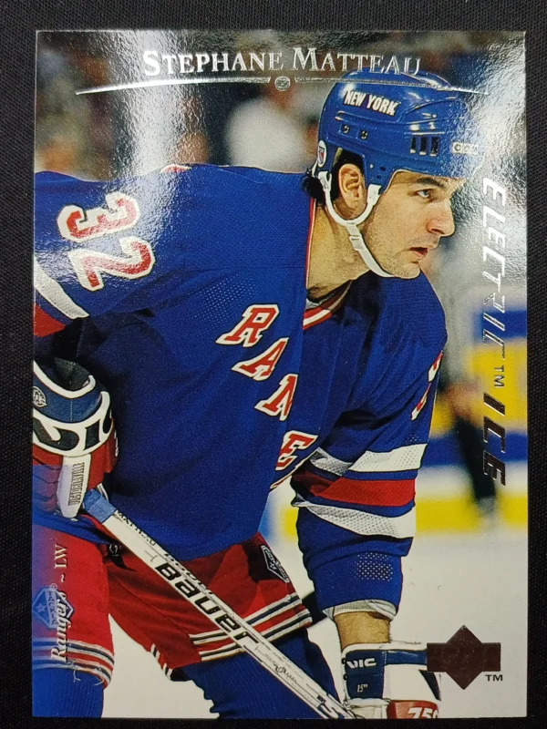 1995/1996 Upper Deck Series 1 Electric Ice 60 Stephane Matteau Paralel