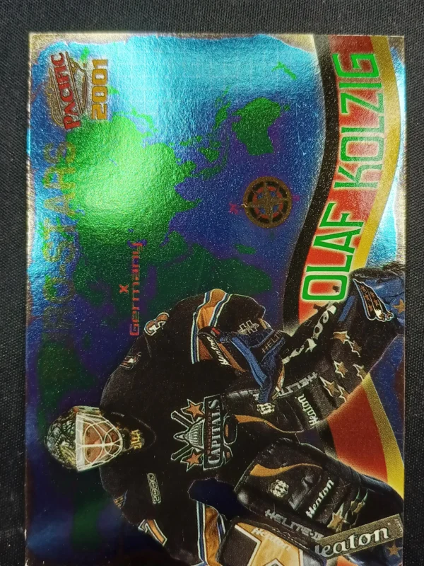 2000/2001 Pacific Pacific 2001 Euro-Stars 10 Olaf Kolzig Inzert