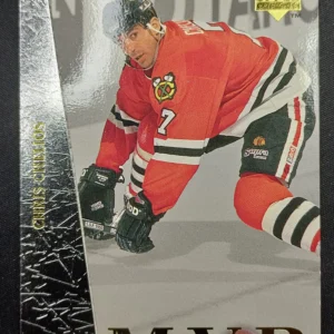 1996/1997 Upper Deck Series 1 MVP UD31 Chris Chelios Inzert