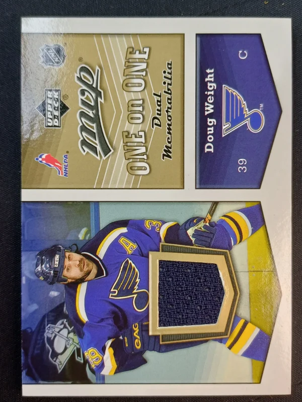 2007/2008 Upper Deck MVP One on One Jersey OO-WH Michal Handzus | Doug Weight Jersey