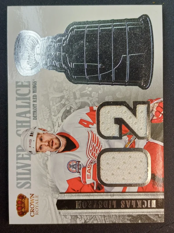 2013/2014 Panini Crown Royale Silver Chalice Jersey SI-NL Nicklas Lidstrom Jersey