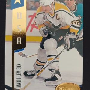 1993/1994 Parkhurst Series 1 Gold Base G2 Mario Lemieux Paralel