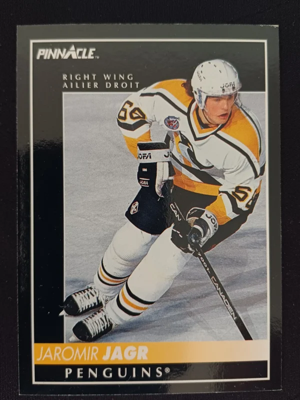 1992/1993 Pinnacle Series 1 Base 275 Jaromir Jagr