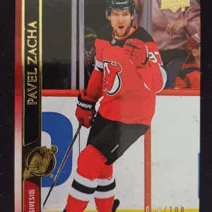 2020/2021 Upper Deck Series 1 Base Exclusives 113 Pavel Zacha Paralel 058/100