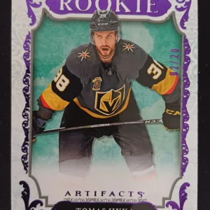 2018/2019 Upper Deck Artifacts Purple Rookie 165 Tomas Hyka Paralel 02/20
