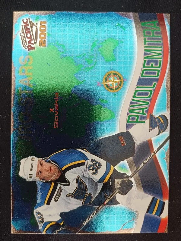 2001/2002 Pacific Pacific 2001 Euro-Stars 7 Pavol Demitra Inzert