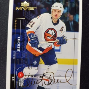 1998/1999 Upper Deck MVP Gold Script 127 Robert Reichel Paralel 045/100