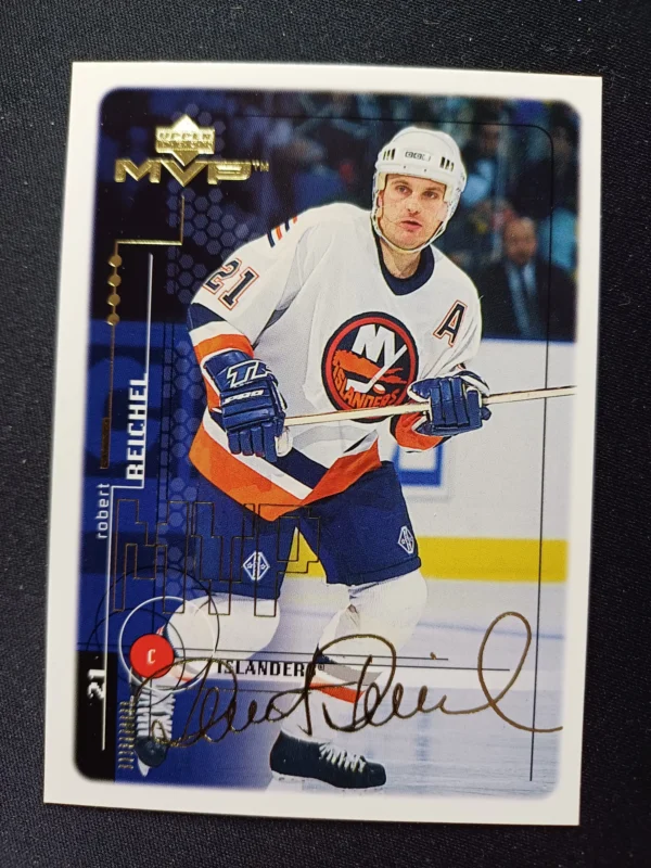 1998/1999 Upper Deck MVP Gold Script 127 Robert Reichel Paralel 045/100