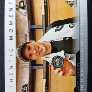 2017/2018 Upper Deck SP Authentic Authentic Moments 102 Sidney Crosby Inzert