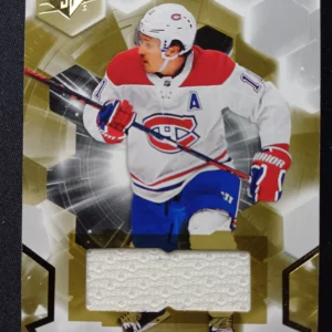 2020/2021 Upper Deck SPx Base Materials 81 Brendan Gallagher Jersey