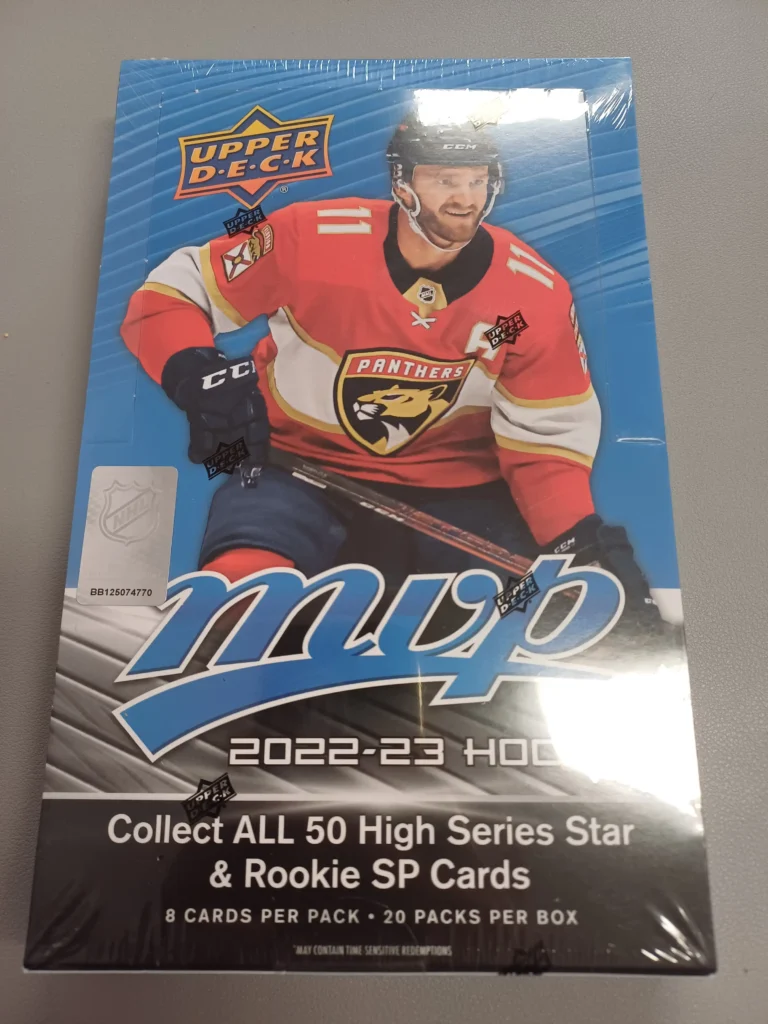 2022/23 Upper Deck MVP Hockey Hobby box