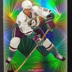 1999/2000 Upper Deck Black Diamond Diamond Might DM7 Teemu Selanne Inzert