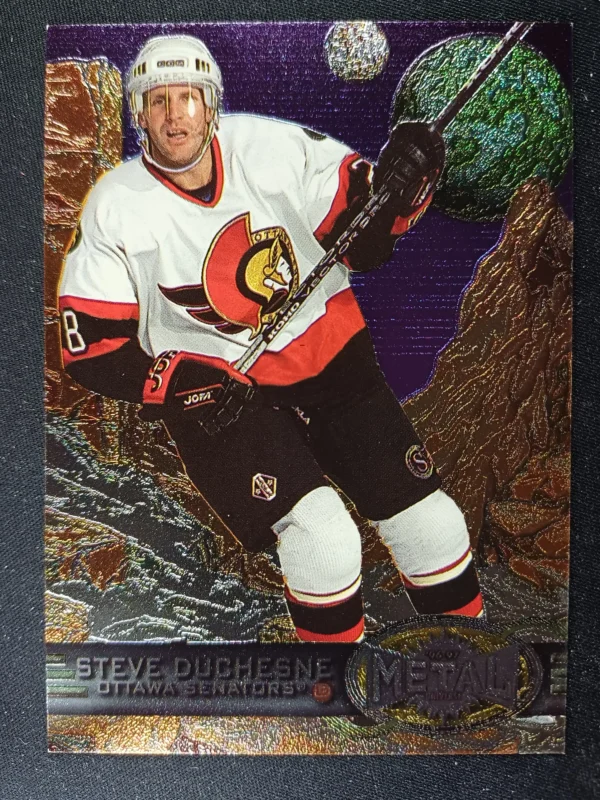 1996/1997 Fleer Metal Universe Base 106 Steve Duchesne
