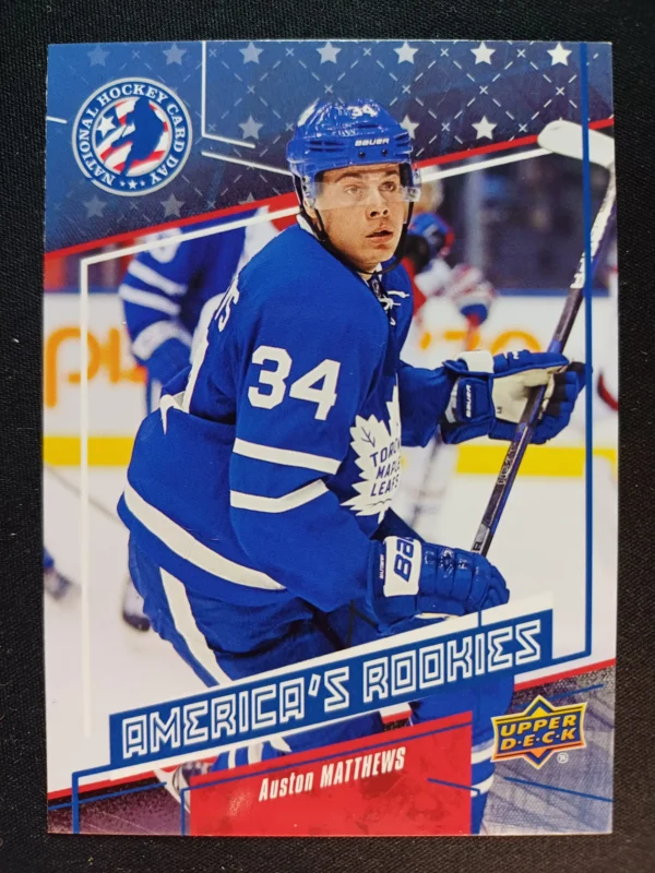 2017 Upper Deck National Hockey Card Day Base 1 Auston Matthews