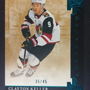 2019/2020 Upper Deck Artifacts Aqua 117 Clayton Keller Paralel 35/45