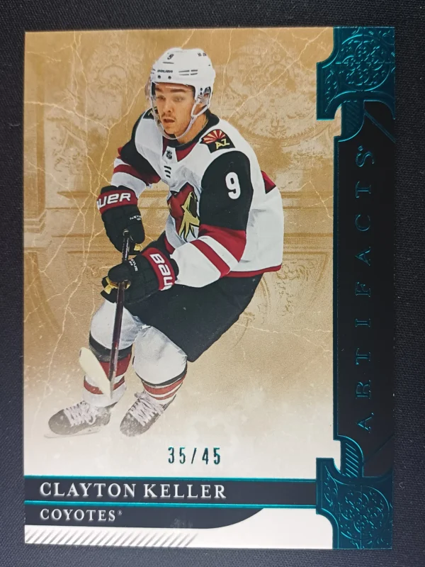 2019/2020 Upper Deck Artifacts Aqua 117 Clayton Keller Paralel 35/45
