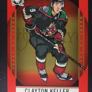 2018/2019 Upper Deck O-Pee-Chee Coast to Coast Canadian Tire Red 119 Clayton Keller
