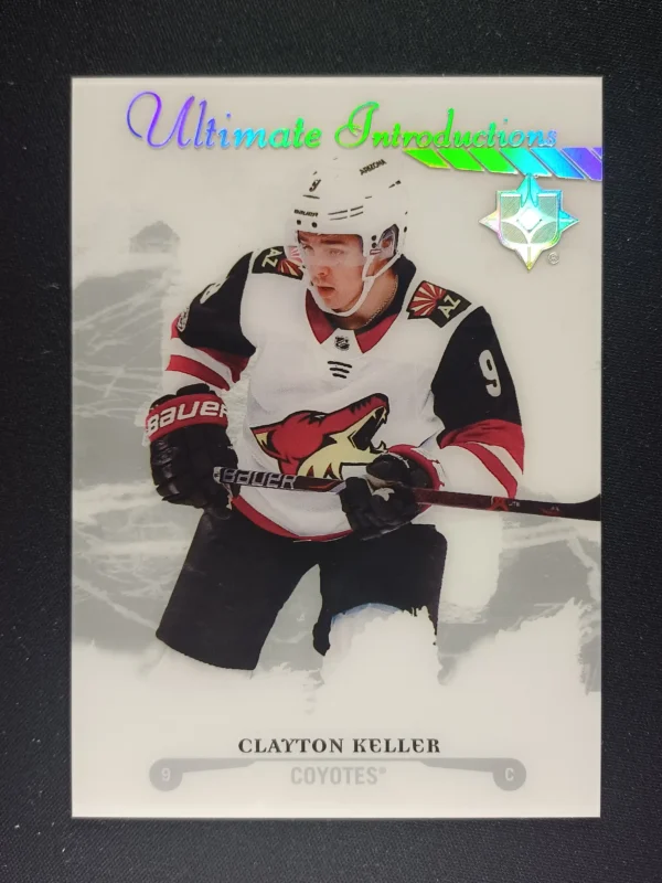 2017/2018 Upper Deck Ultimate Collection Ultimate Introductions UI-42 Clayton Keller Inzert