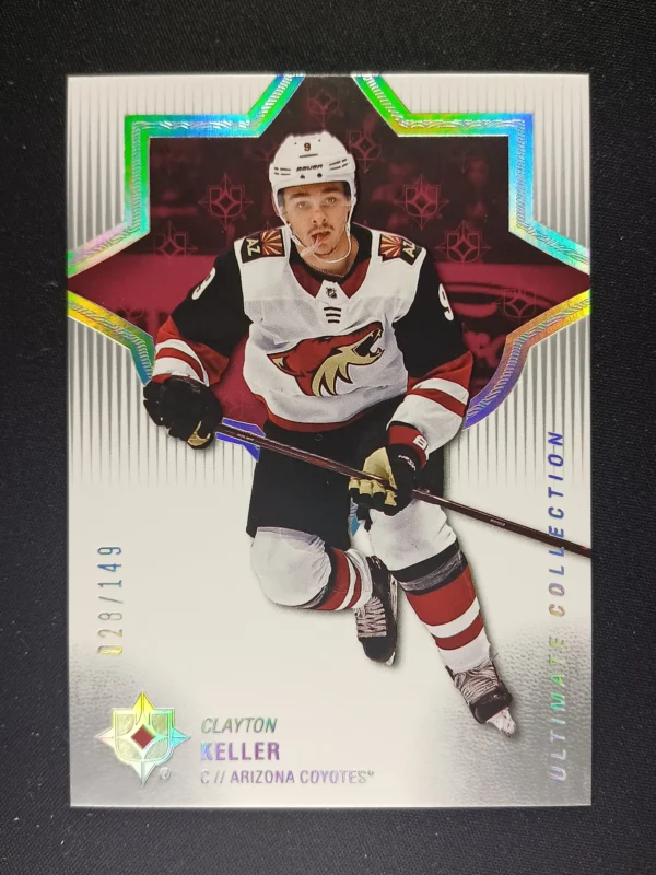 2018/2019 Upper Deck Ultimate Collection Base 8 Clayton Keller 028/149