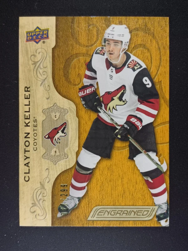 2018/2019 Upper Deck Engrained Base 29 Clayton Keller 027/299