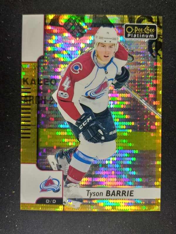 2017/2018 Upper Deck OPC Platinum Seismic Gold 99 Tyson Barrie Paralel 47/50