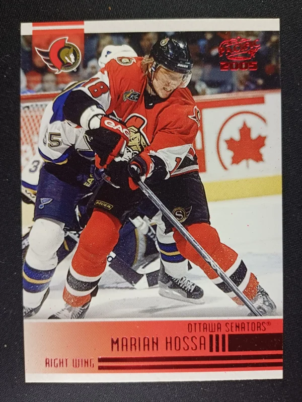 2004/2005 Pacific 2005 Red 185 Marian Hossa Paralel