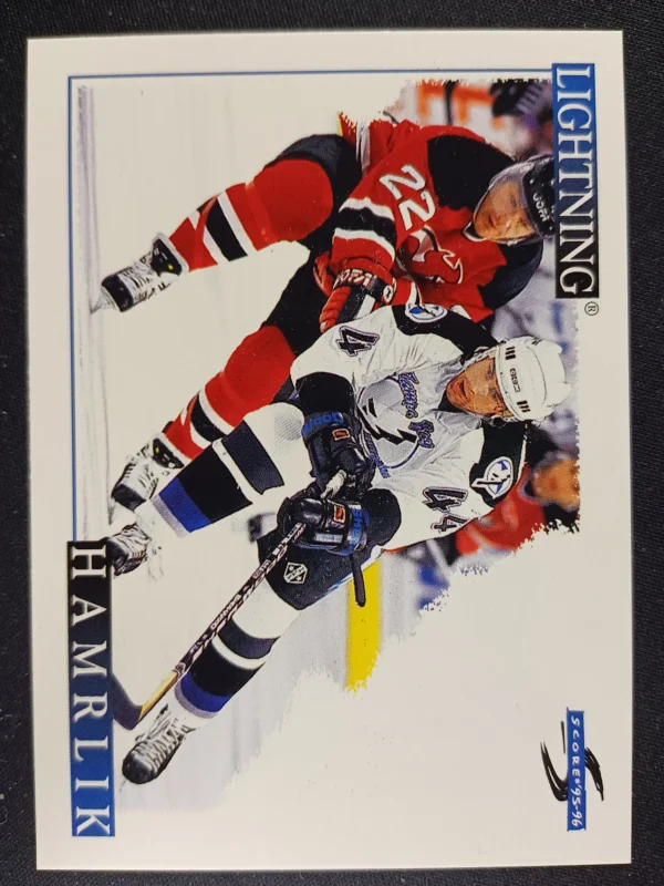 1995/1996 Pinnacle Score Base 185 Roman Hamrlik