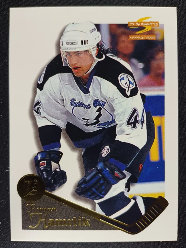 1996/1997 Pinnacle Summit Base 56 Roman Hamrlik