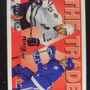 1994/1995 Topps OPC Premier Base 345 Mats Sundin | Wendell Clark