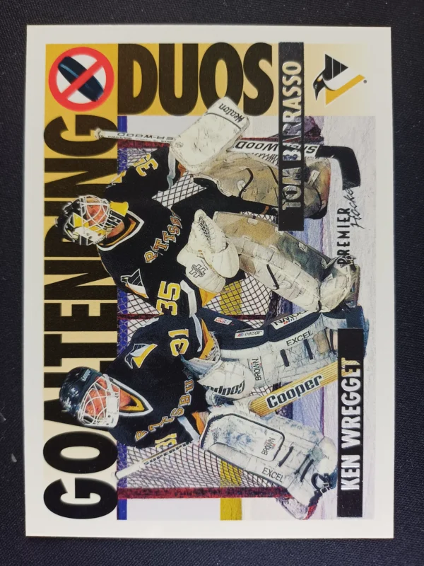 1994/1995 Topps Premier Base 84 Tom Barrasso | Ken Wregget
