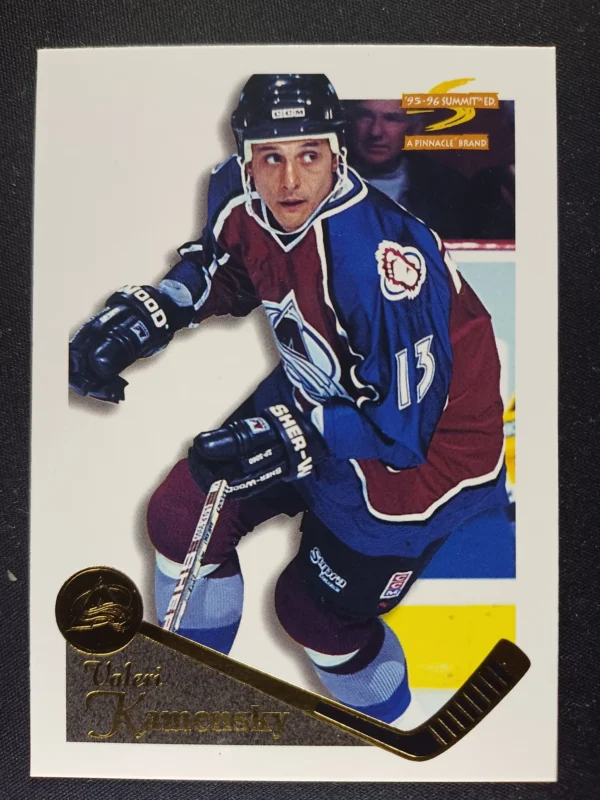 1995/1996 Pinnacle Summit Base 6 Valeri Kamensky