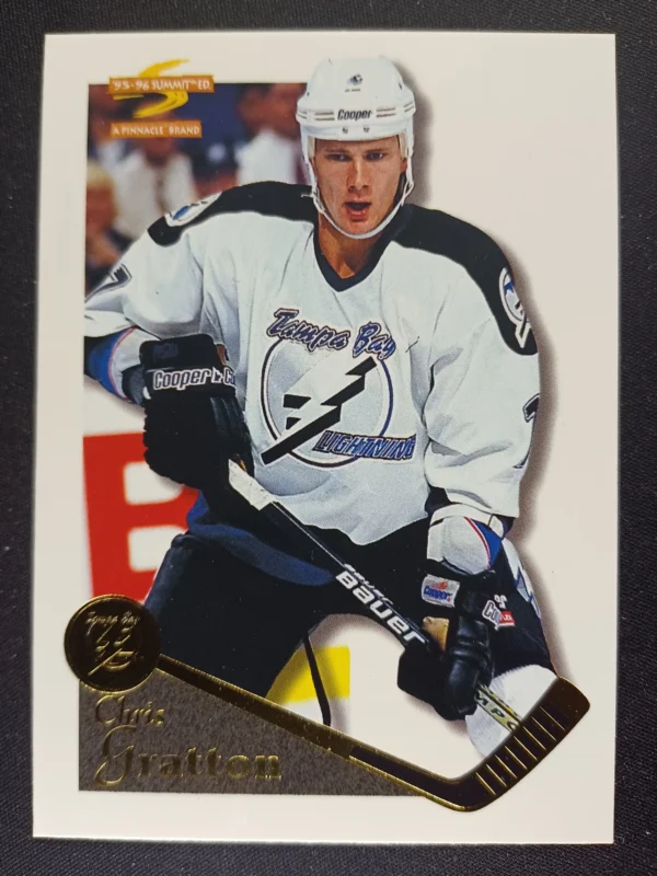 1995/1996 Pinnacle Summit Base 45 Chris Gratton