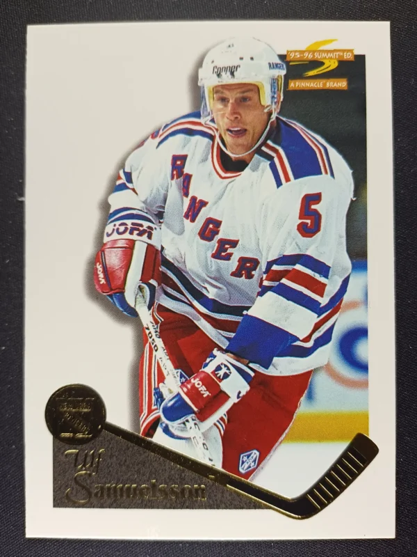 1995/1996 Pinnacle Summit Base 78 Ulf Samuelsson