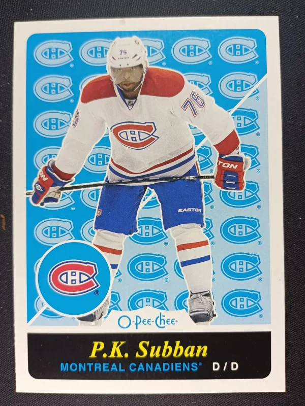 2015/2016 Upper Deck O-Pee-Chee Retro 32 P.K. Subban Paralel