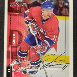 1998/1999 Upper Deck MVP Silver Script 104 Saku Koivu Paralel