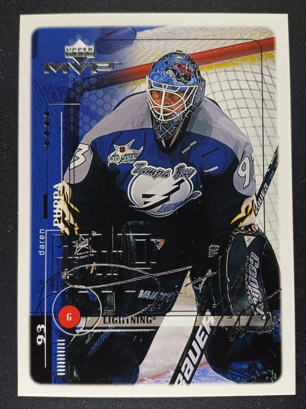 1998/1999 Upper Deck MVP Silver Script 186 Daren Puppa Paralel