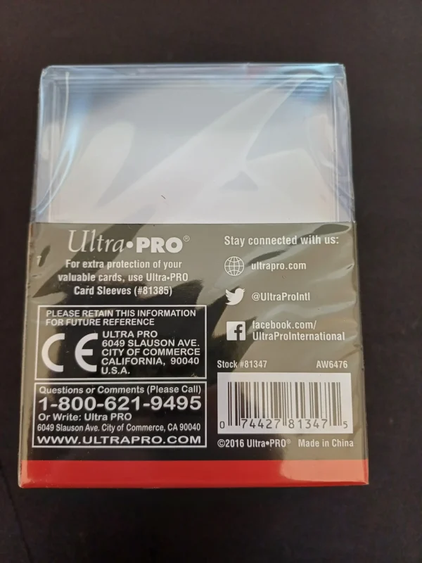 UltraPro Standardní Toploader 75pt - 25ks - Image 2