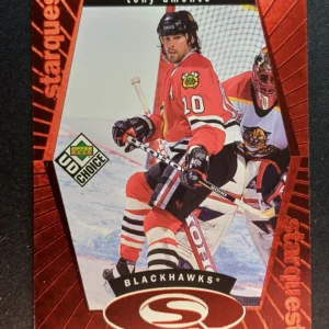 1998/1999 Upper Deck UD Choice Starquest Red SQ26 Tony Amonte Inzert