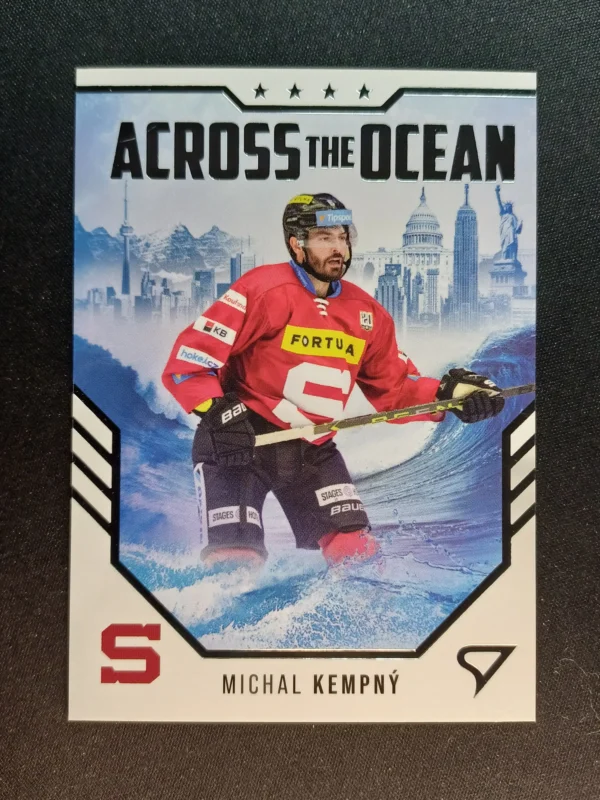 2023/2024 Sportzoo Serie 2 Across the Ocean AO-09 Michal Kempny Inzert