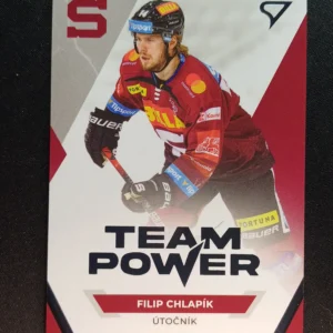 2021/2022 Sportzoo Serie 1 Team Power TP-09 Filip Chlapik Inzert