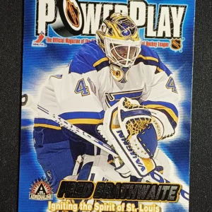 2001/2002 Pacific Adrenaline Power Play 29 Fred Brathwaithe Inzert