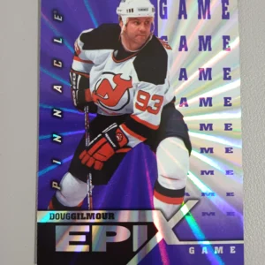 1997/1998 Pinnacle Epix Purple Game E24 Doug Gilmour Inzert